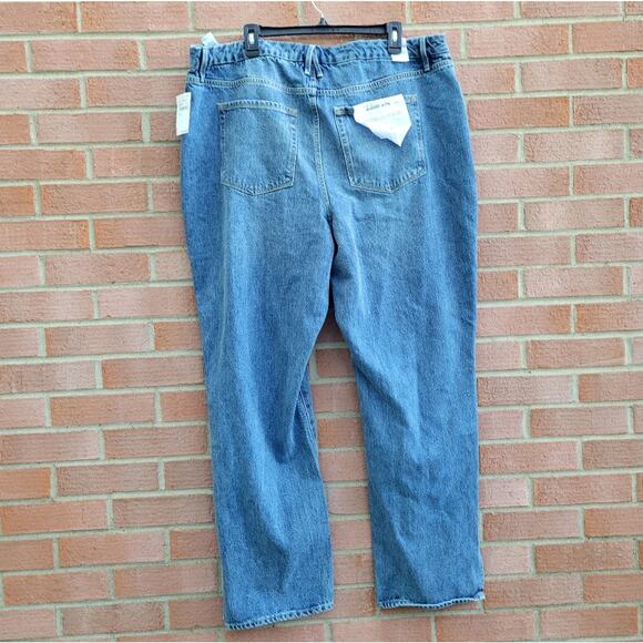 Good American Good Boy Jeans BLUE941 Wash size 18 - Picture 3 of 7